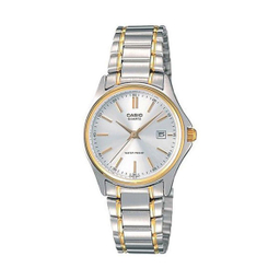 ساعت مچی مردانه اصل کاسیو (Casio) مدل MTP1183G7A رنگ دو رنگ نقره ای طلایی