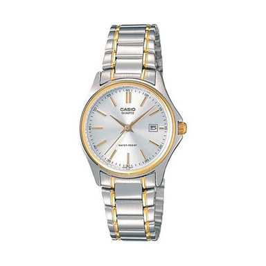 ساعت مچی مردانه اصل کاسیو (Casio) مدل MTP1183G7A رنگ دو رنگ نقره ای طلایی