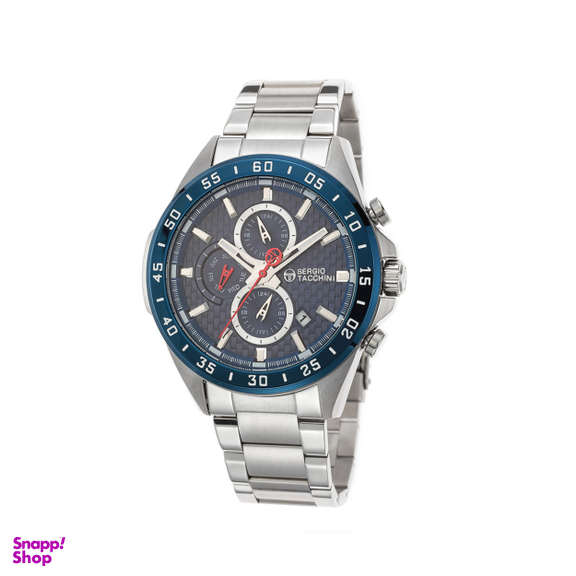 ساعت مچی مردانه اصل سرجیو تاچینی (Sergio Tacchini) مدل ST1100334 رنگ نقره ای
