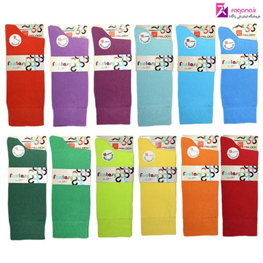 جوراب مردانه ملودی (melody) مدل R115003 مجموعه 12 عددی