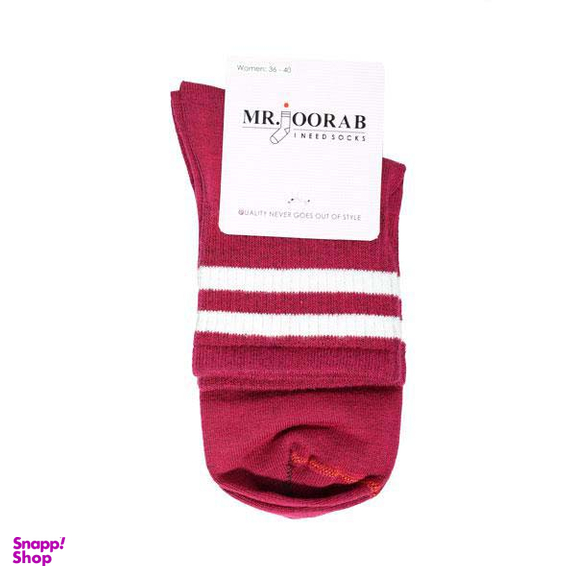 جوراب زنانه مستر جوراب (Mr joorab) طرح تنیس مدل R214007