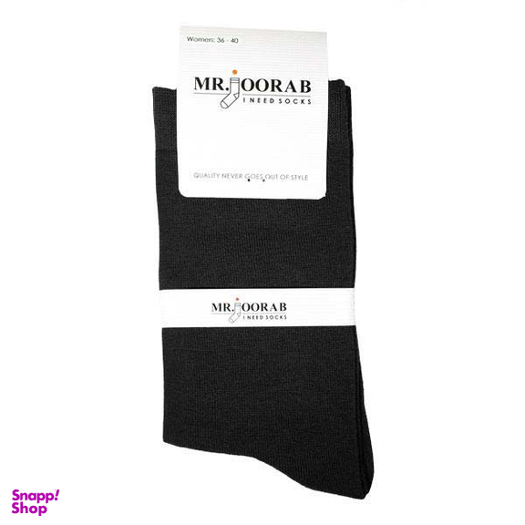 جوراب زنانه مستر جوراب (Mr joorab) مدل BL-MR 702 رنگ مشکی
