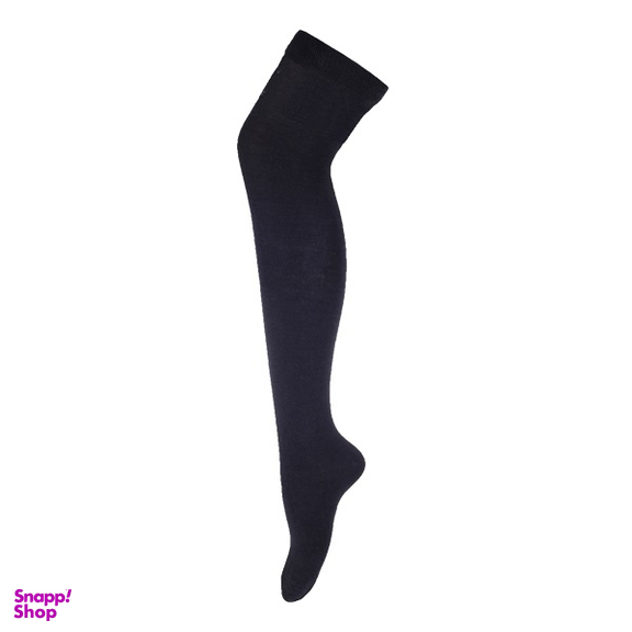 جوراب زنانه دیزاین (Design) بالا زانو مدل RG-D 400 رنگ مشکی