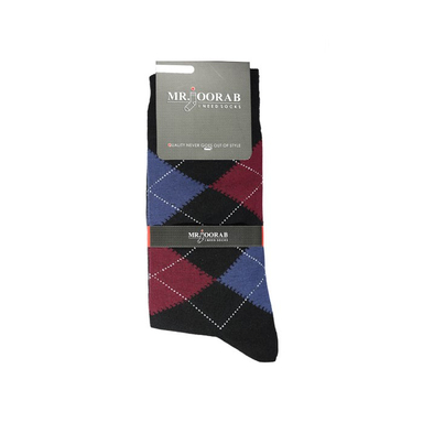 جوراب مردانه مستر جوراب (Mr. Joorab) طرح اسکاچ کد R215174 فری سایز