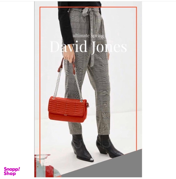 کیف دستی مدل cm5409 دیوید جونز David Jones قرمز