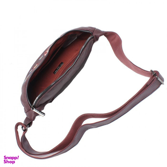 کیف کمری مدل 6130-1 دیوید جونز (David Jones) زرشکی