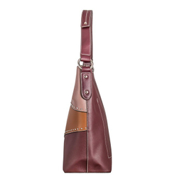 کیف دستی مدل 6133-1 دیوید جونز (David Jones) زرشکی
