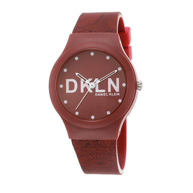 ساعت مچی دخترانه اصل دنیل کلین (Daniel klein) مدل DK1124364 رنگ قرمز