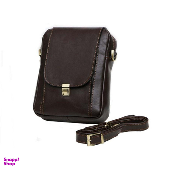 کیف رودوشی چرم آرتان مدل قفل دار کد AR04008-4