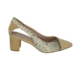 کفش پاشنه‌دار زنانه بی کد D.3139MA3641Beige