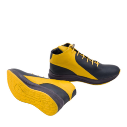 نیم بوت زنانه تیاگو رنگ زرد سرمه ای