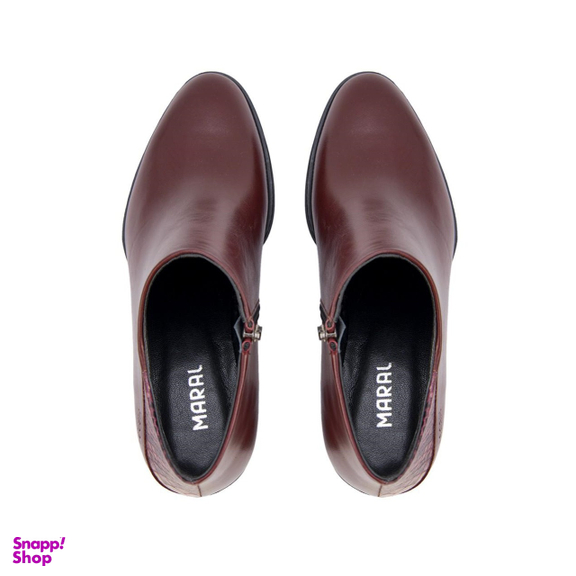 نیم بوت زنانه آنیکا رنگ زرشکی