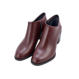 نیم بوت زنانه آنیکا رنگ زرشکی