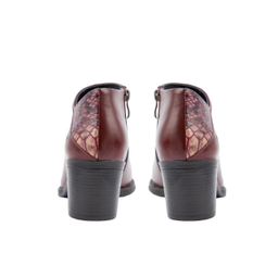 نیم بوت زنانه آنیکا رنگ زرشکی