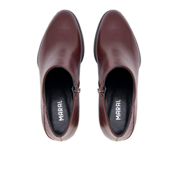 نیم بوت زنانه آنیکا رنگ زرشکی