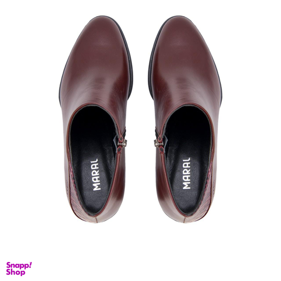 نیم بوت زنانه آنیکا رنگ زرشکی