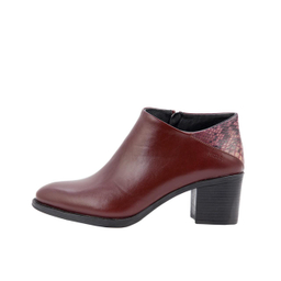 نیم بوت زنانه آنیکا رنگ زرشکی