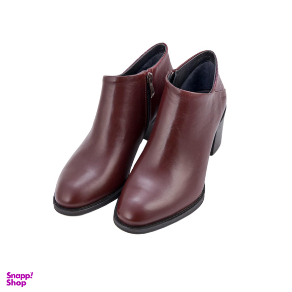 نیم بوت زنانه آنیکا رنگ زرشکی