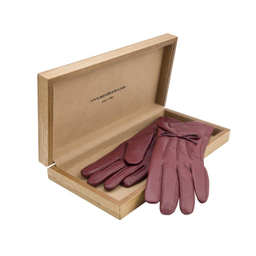 دستکش زنانه تیانا رنگ زرشکی