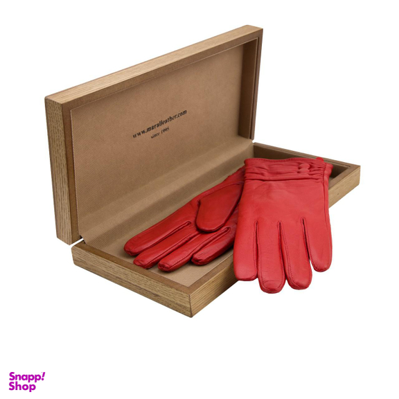 دستکش مایا رنگ قرمز