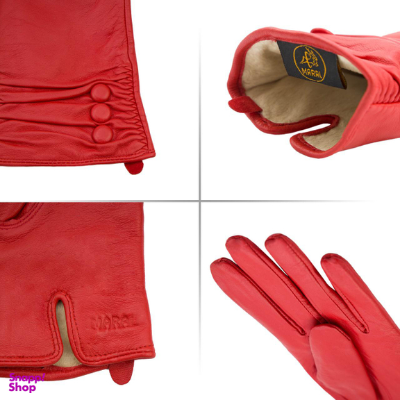 دستکش مایا رنگ قرمز