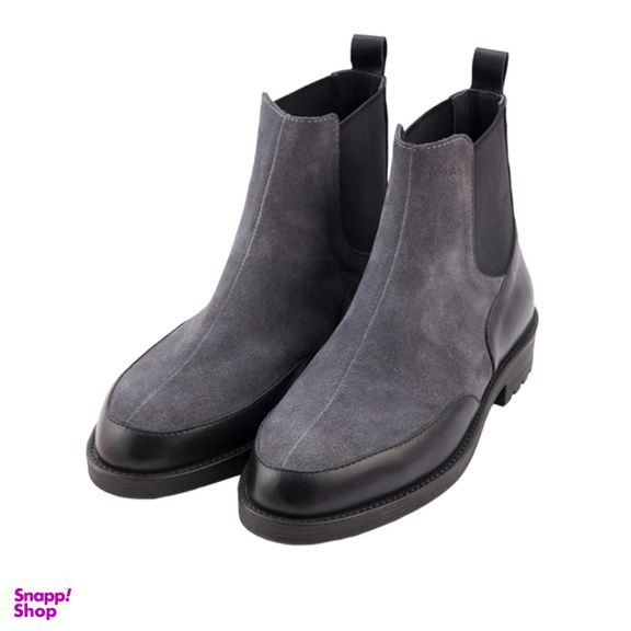 نیم بوت زنانه راینو رنگ مشکی طوسی