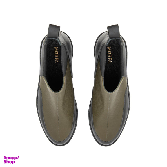 نیم بوت زنانه راینو رنگ مشکی سبز