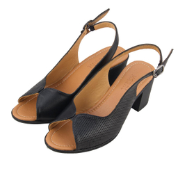 صندل زنانه پرنسا رنگ مشکی