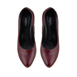 کفش زنانه هیلاری رنگ زرشکی