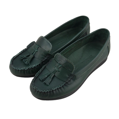 کفش زنانه نادیا رنگ سبز یشمی