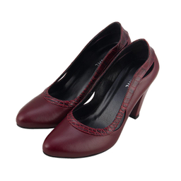 کفش زنانه هیلاری رنگ زرشکی