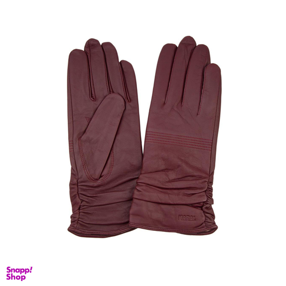 دستکش زنانه شایلین رنگ زرشکی