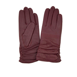 دستکش زنانه شایلین رنگ زرشکی