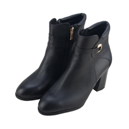 نیم بوت زنانه سانتورینی رنگ مشکی