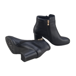 نیم بوت زنانه سانتورینی رنگ مشکی