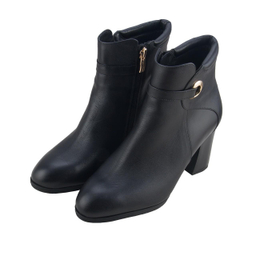 نیم بوت زنانه سانتورینی رنگ مشکی