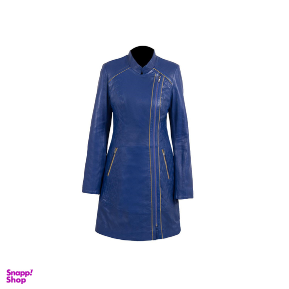 پالتو زنانه تارا رنگ آبی