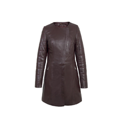 پالتو زنانه گیلدا رنگ زرشکی