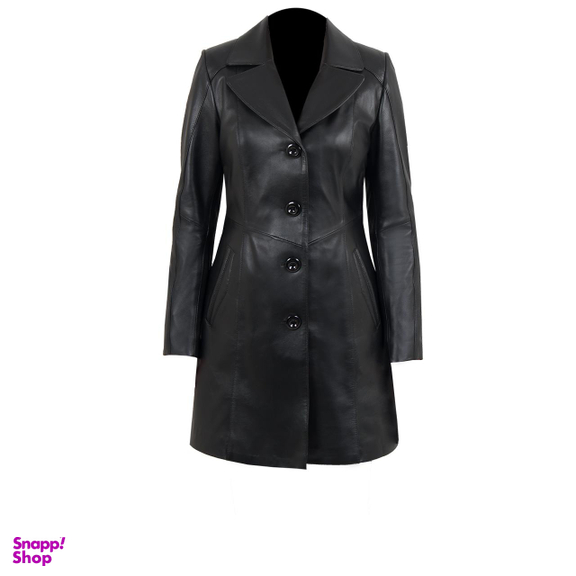 پالتو زنانه الیزا رنگ مشکی