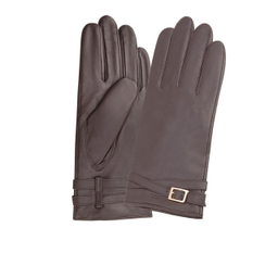 دستکش زنانه گیتا رنگ قهوه ای تیره