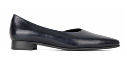 کفش زنانه نوک تیز بغل باز آبی آرتمن (Artman)