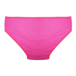 شورت زنانه اسلیپ (Slip) طرح نقطه مدل RG-INL 145 رنگ سرخابی