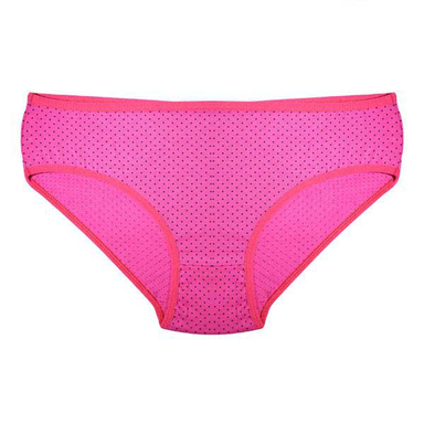 شورت زنانه اسلیپ (Slip) طرح نقطه مدل RG-INL 145 رنگ سرخابی