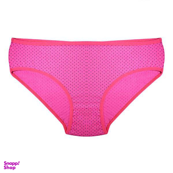 شورت زنانه اسلیپ (Slip) طرح نقطه مدل RG-INL 145 رنگ سرخابی