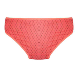 شورت زنانه اسلیپ (Slip) طرح نقطه مدل RG-INL 143 رنگ گلبهی
