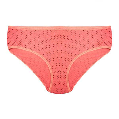 شورت زنانه اسلیپ (Slip) طرح نقطه مدل RG-INL 143 رنگ گلبهی