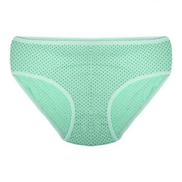 شورت زنانه اسلیپ (Slip) طرح نقطه مدل RG-INL 141 رنگ فیروزه ای