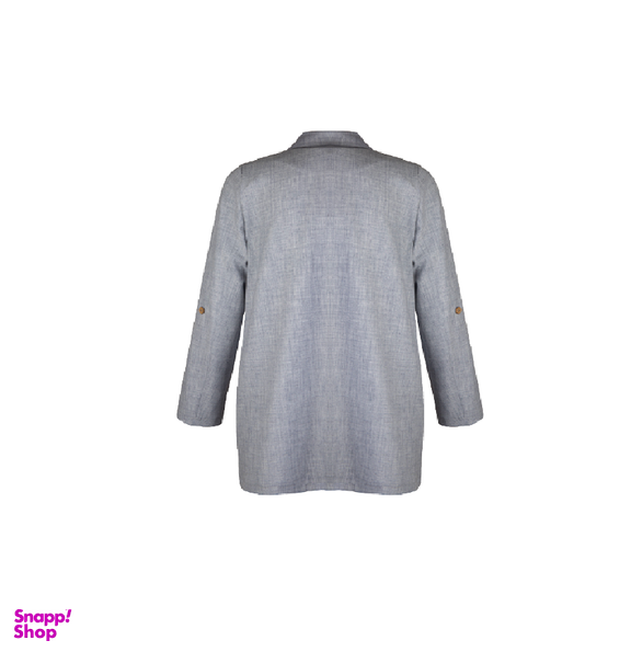 کت نخی کوتاه رنگ آبی روشن کد 30601044
