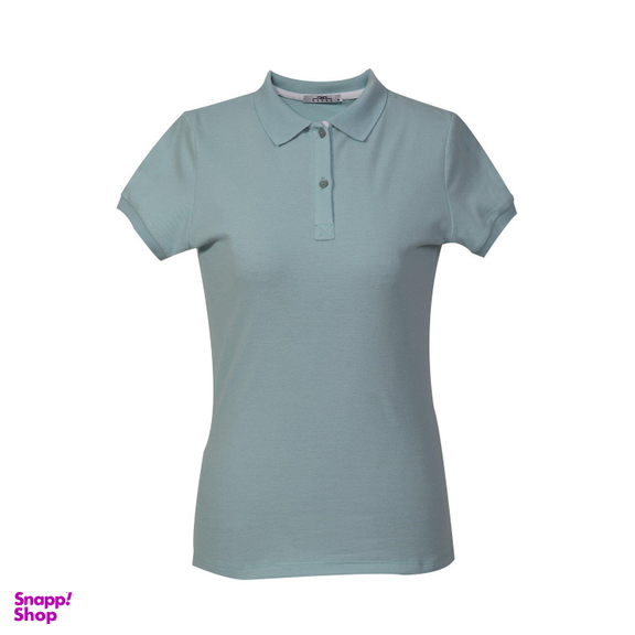 پولوشرت زنانه سرژه رنگ آبی روشن