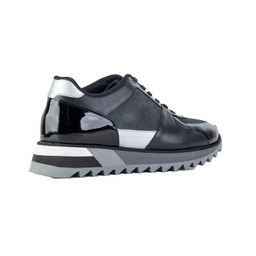 کفش روزمره زنانه دنیلی (Daniellee) مدل Adore Lace II رنگ مشکی سیلور